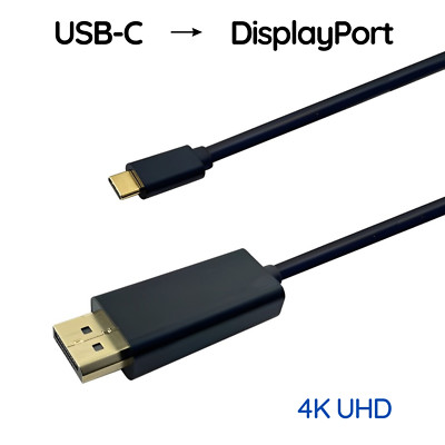 USB-C 3.2 auf DisplayPort 1.2 Kabel 4K Adapterkabel für MacBook IPad Galaxy 2m