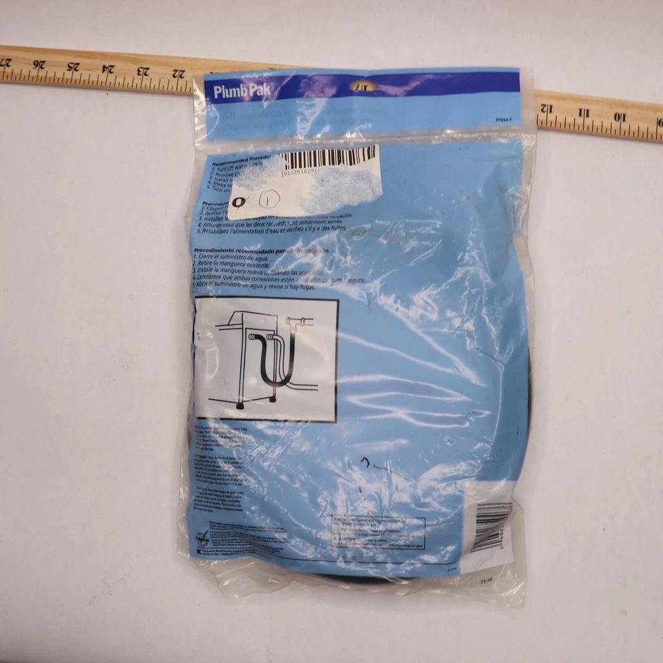 Manguera de goma hembra para lavadora Plumb Pak 5' PP850-7  Foto 3 de 4