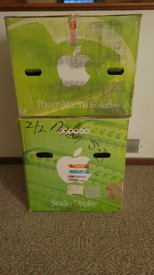 Apple PowerMac G3 Yosemite + 17 Studio Display, Boxes, Original