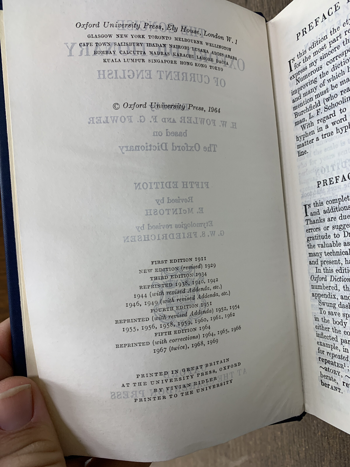 Lot 7 Vintage Oxford Classical Dictionaries & References RARE Etymology