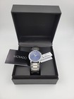Movado Men's Classic Museum Navy Dial Stainless Steel Watch 2100015 ($895 MSRP)