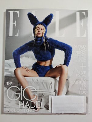 女性情報誌 ELLE US March 2023 Gigi Hadid The Gigi Hadid You Don't Know