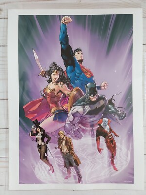 Trinity 12x16 Art Print by Clay Mann & Tomeu Morey DC Comics