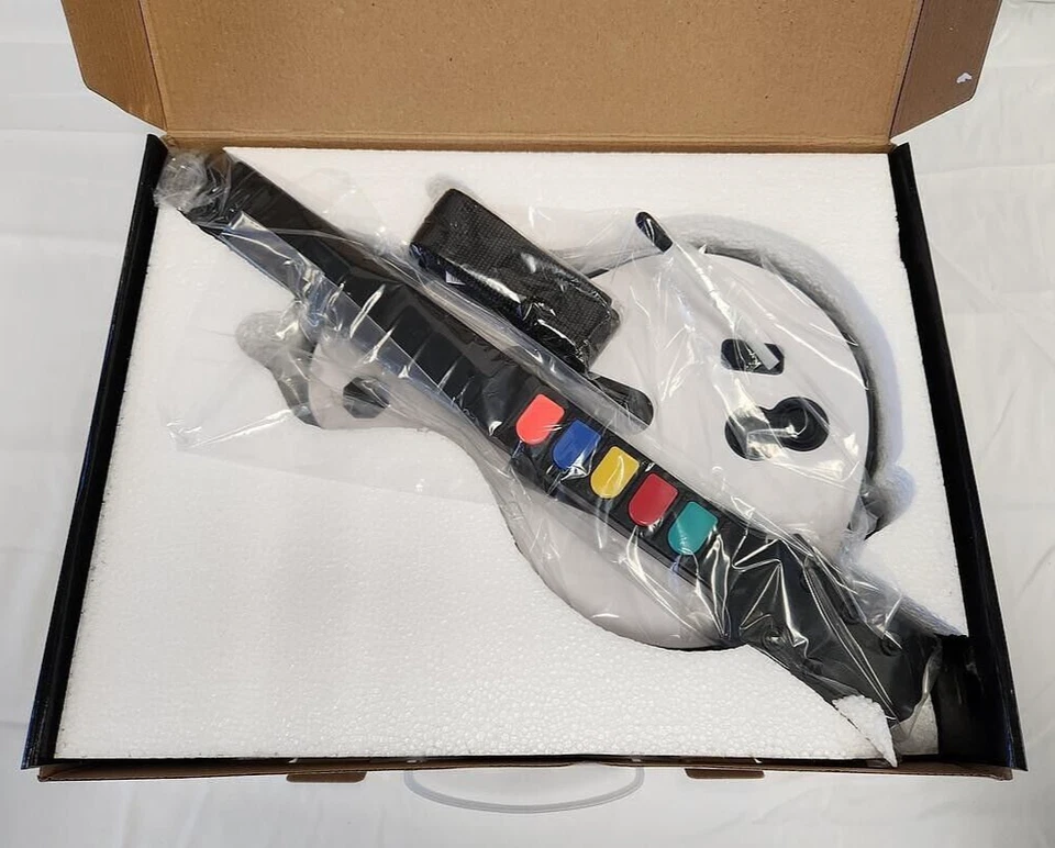 Nintendo Wii GUITAR HERO 3 Video Game + NEW Wireless Guitar Bundle set les paul - Image 2 of 4