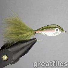 1 dozen (12) - Epoxy Minnow - Rainbow Trout