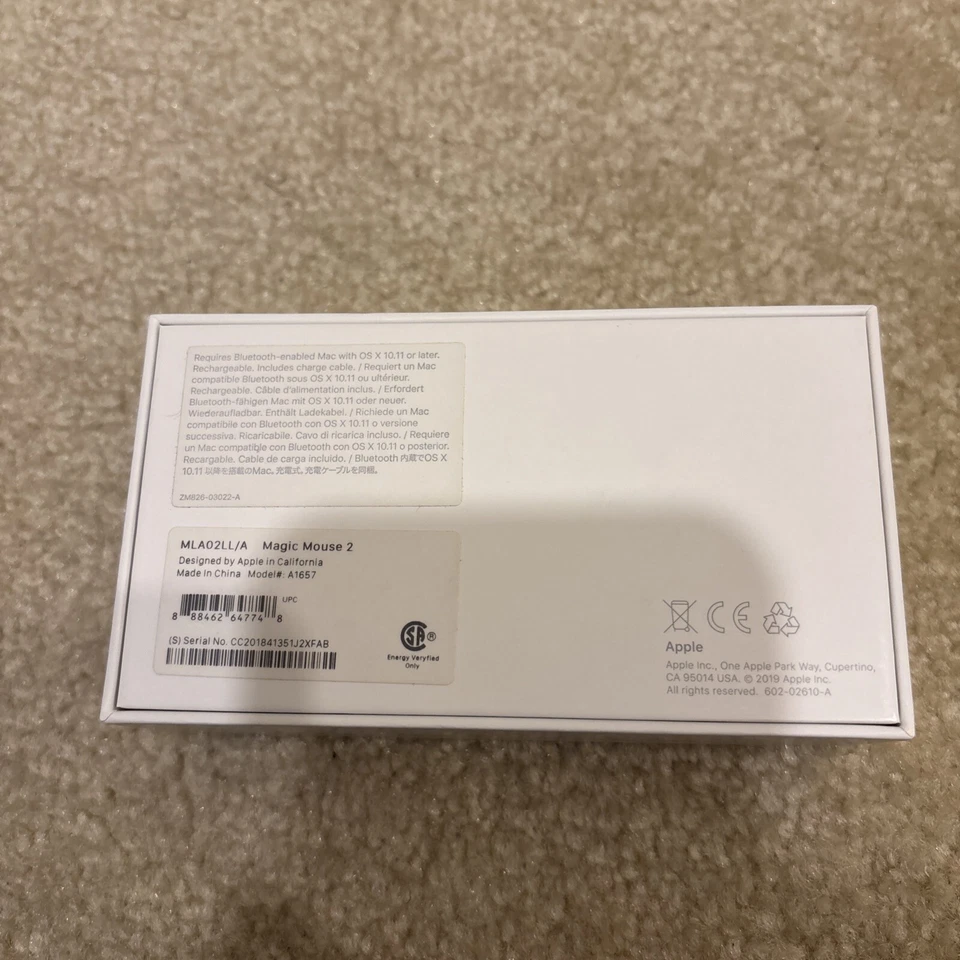 Apple Wireless Magic Mouse A1296 Bluetooth Multi-Touch Generation 1 Working - Image 3 of 4