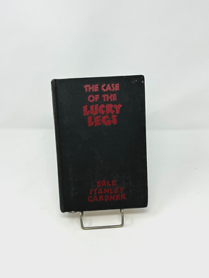 #ad Erle Stanley Gardner THE CASE OF THE LUCKY LEGS 1st Edition 1934 Perry Mason $85.00