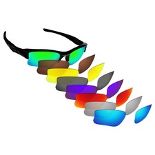 Hawkry Polarisierte Wechselgläser für-Oakley Flak Jacket XLJ Sonnenbrille-Opt