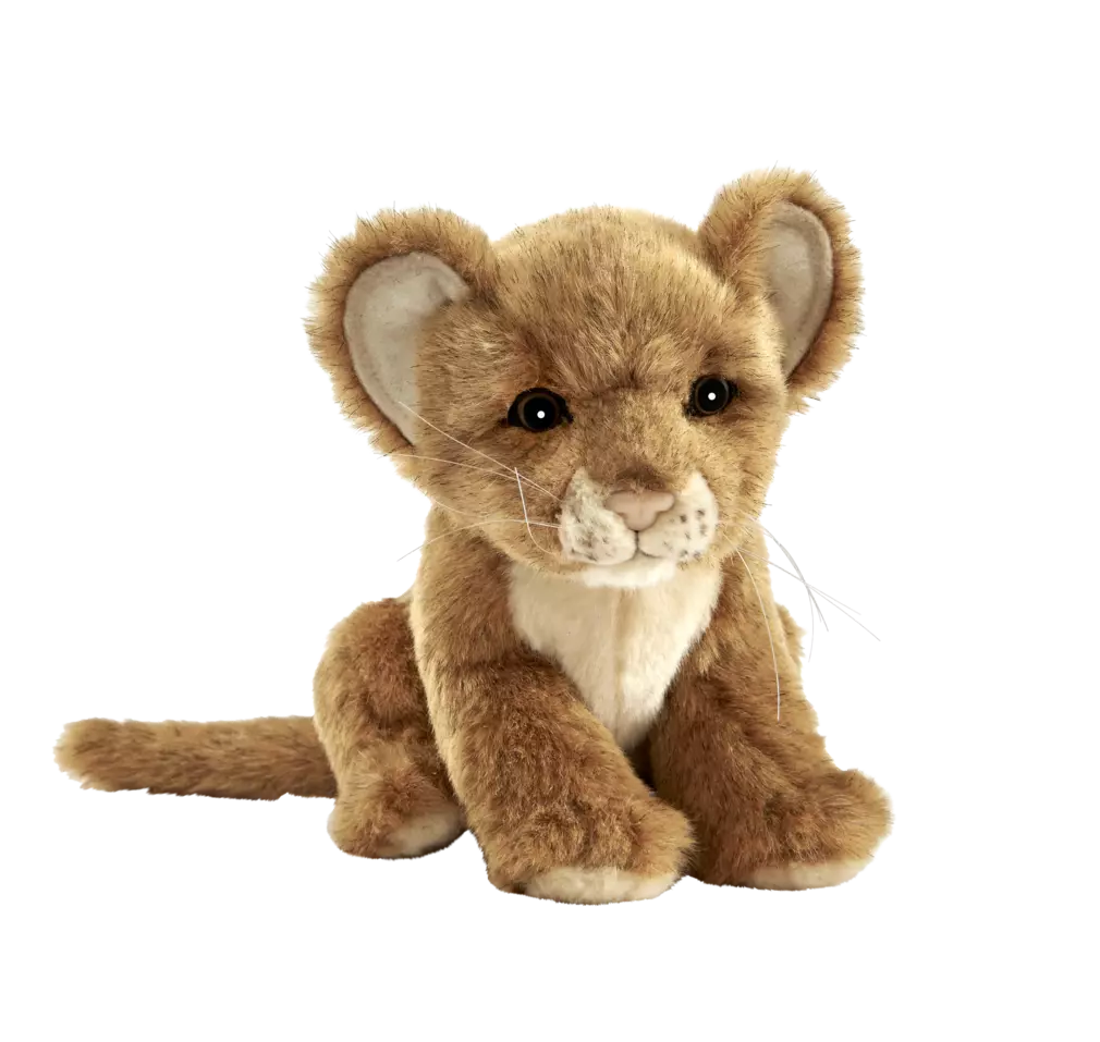 Hansa Lion Cub Soft Plush Toy 7