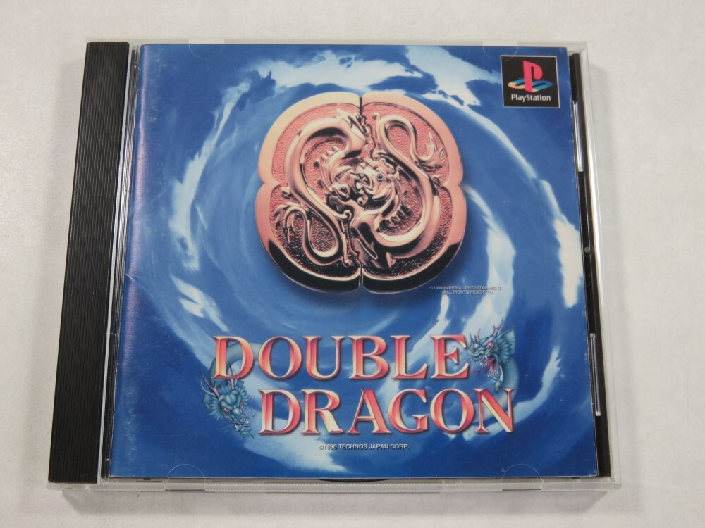 DOUBLE DRAGON SONY PLAYSTATION (PS1) NTSC-JAPAN (COMPLETE - GOOD CONDITION)