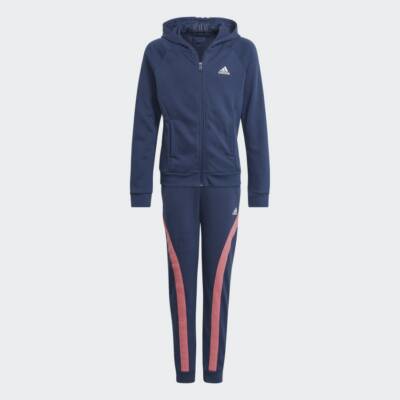 Adidas Bold Hooded Kinder Mädchen/Jungen Full Trainingsanzug GM8930
