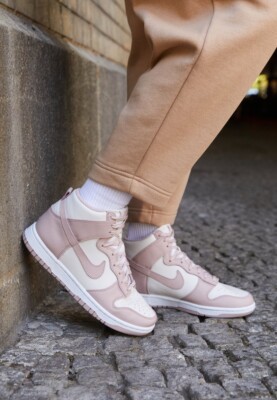 nike dunk high rebel pink oxford