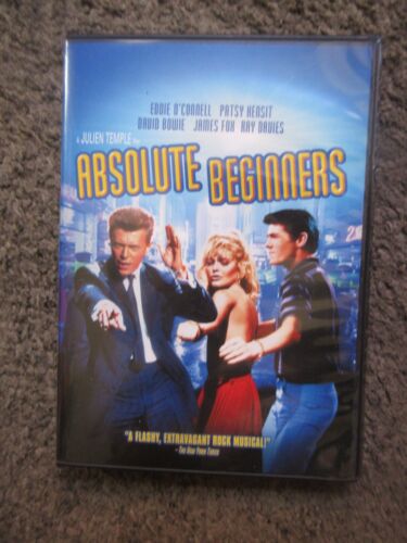 DAVID BOWIE+PATSY KENSIT "ABSOLUTE BEGINNERS" JULIEN TEMPLE 2001 EX+ MUSICAL - Picture 1 of 6