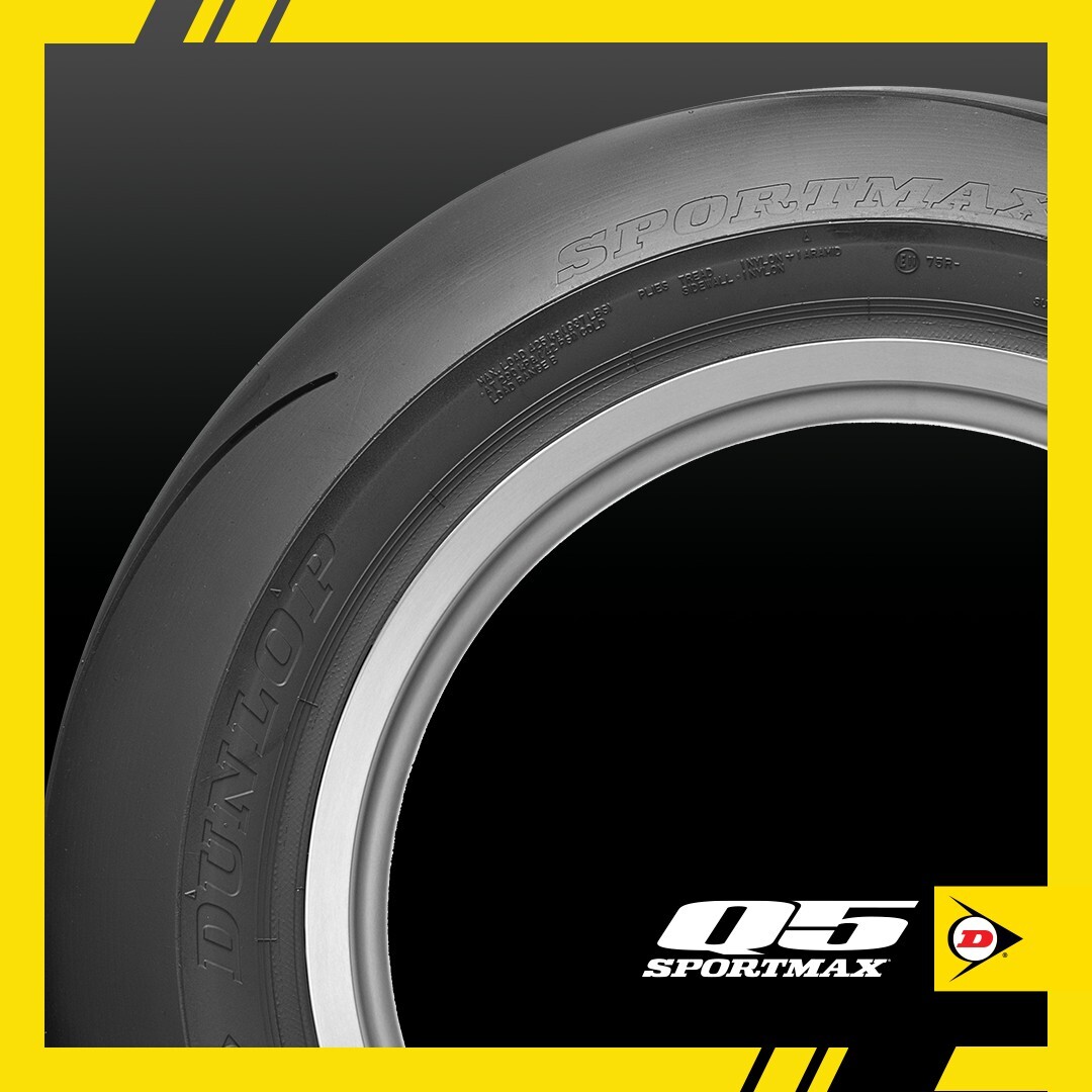 DUNLOP SPORTMAX Q5S TIRE SET 120/70ZR-17 180/55ZR-17 FRONT DUNLOP SPORTMAX Q5S TIRE SET 120/70ZR-17 180/55ZR-17 FRONT