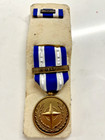 US MILITARY INSIGNIA MEDAL AWARD,PREV. OWNED NATO ISAF FRENCH FORCES.,VINTAGE — photo 1
