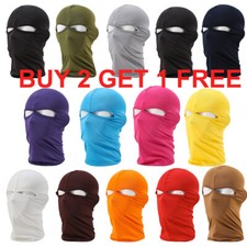 UPF 50 UV Protection Balaclava Face Mask Bike Head Mask Full Face Cover Unisex