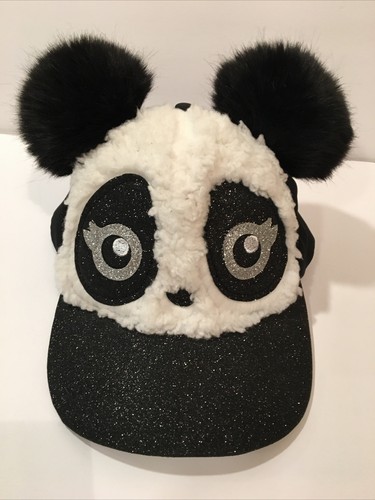 Justice Girls Panda Ears Baseball Cap 