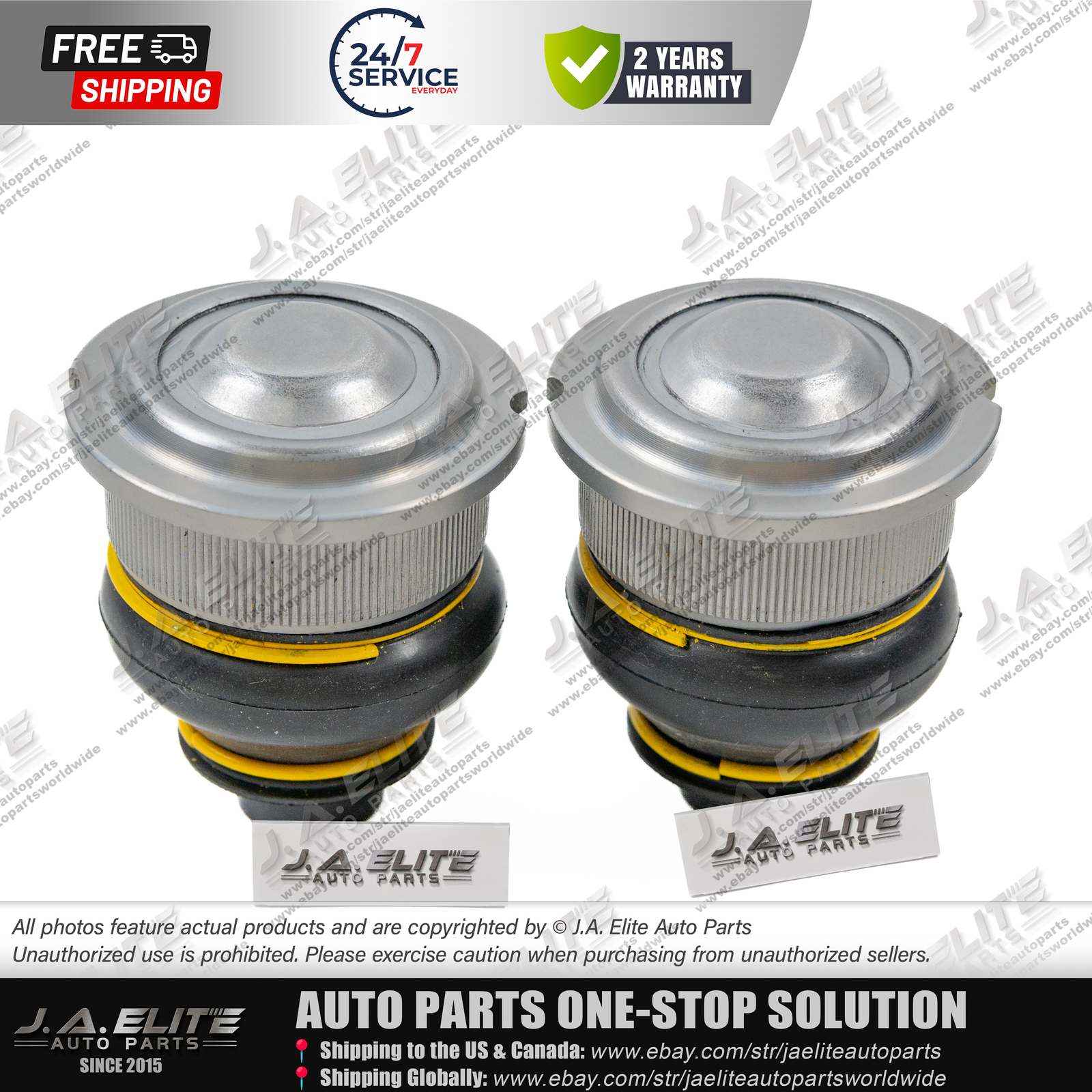 2pcs Front Knuckle Ball Joint fit Rolls-Royce Dawn, Ghost, Wraith 31216853001/2