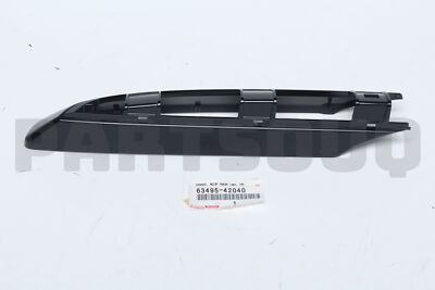 6349542040 Genuine Toyota COVER, ROOF RACK LOWER, FRONT RH 63495  
