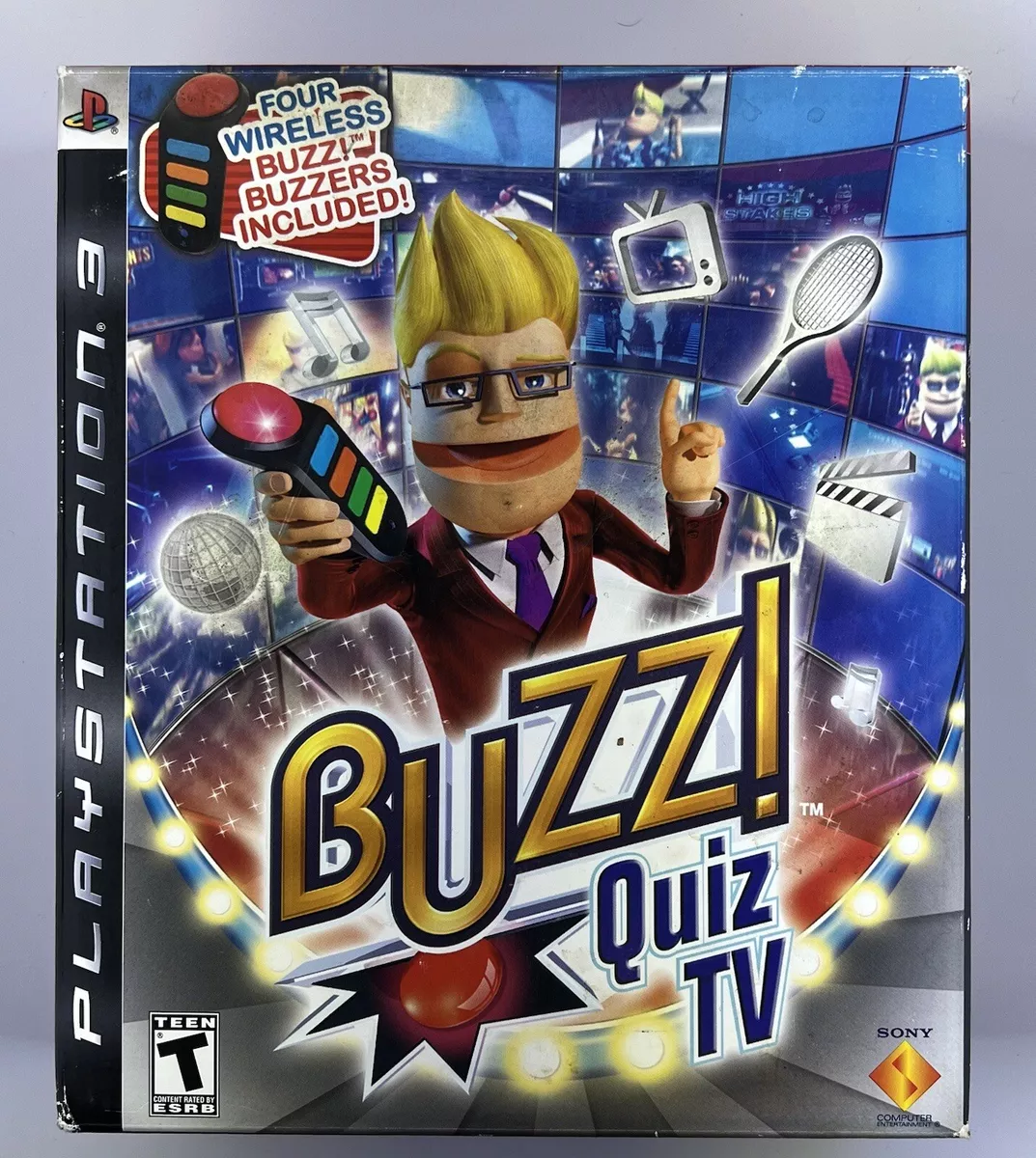 Buzz! Quiz TV Used PS3 Games For Sale Retro Video Game Store