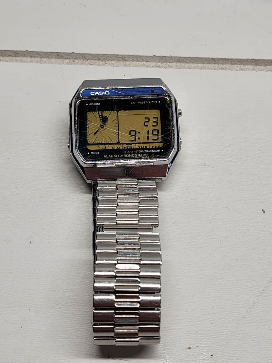 Vintage CASIO AX-250 RARE JAPAN 80's LCD Digital Watch READ Vintage CASIO AX-250 RARE JAPAN 80's LCD Digital Watch READ