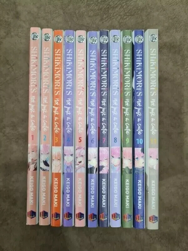 Shikimori's Not Just A Cutie Volume 1-14 English Version + Fast