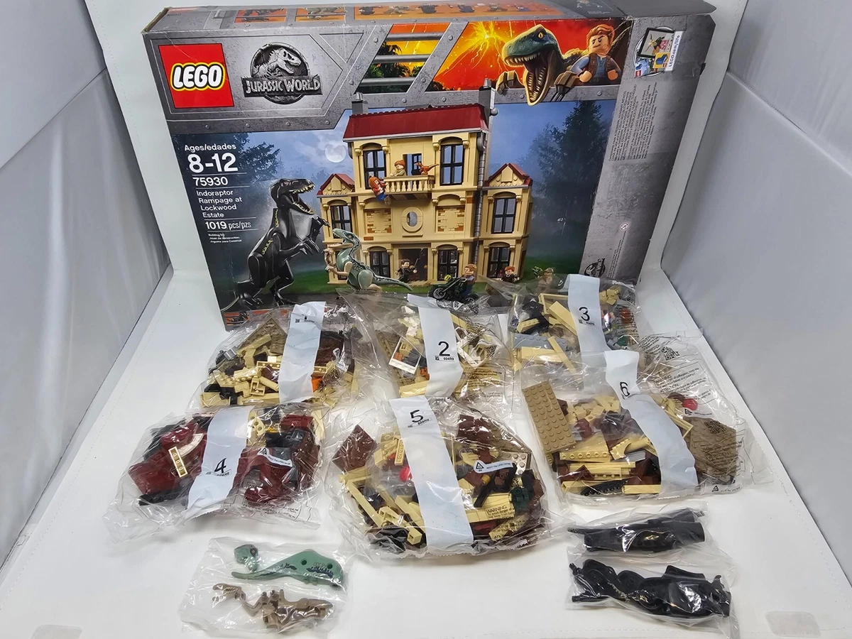 LEGO 75930 Jurassic World Indoraptor Rampage New in Open Box