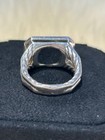 David Yurman Novella Statement Ring W/ Blue Topaz and Pavé Size 4 — photo 9
