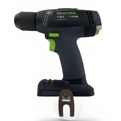Festool T18+3-E 18V Brushless Cordless Drill With Fixed Chuck Tool Only