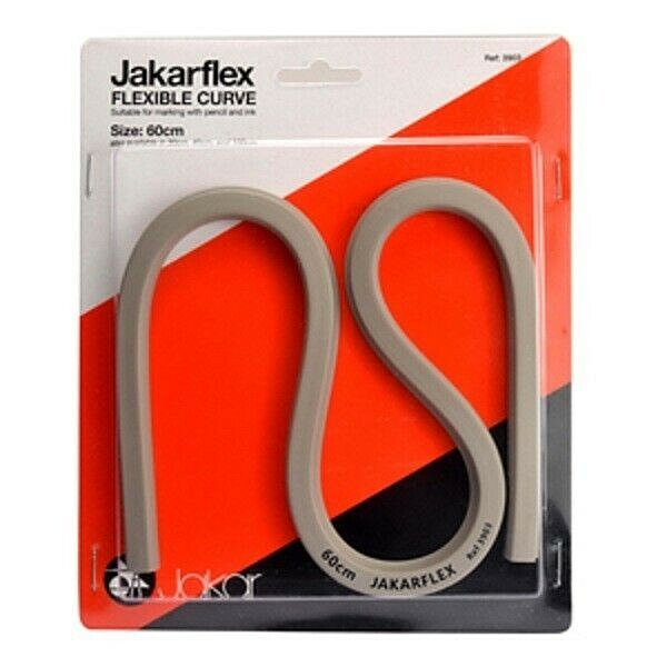 60cm (23.6"") Jakarflex Flexible Curves Flexi Drawing Aid Drafting Curve Design
