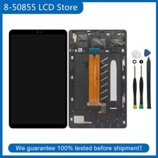 Black For Samsung Galaxy Tab A7 Lite SM-T220NZ LCD Touch Screen Digitizer Frame
