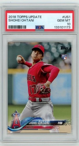 PSA 10 2018 Topps Update Shohei Ohtani #US1 RC