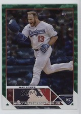 2023 Topps Update Season Highlights Green Foil /499 Max Muncy Checklist ut4