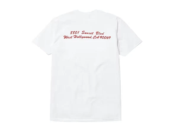 Supreme West Hollywood Box Logo Tee (White)(SZ:S) | eBay