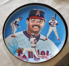 1983 Reggie Jackson Autograph Plate #361. Home Run Edition. Only 1st 464 signed!