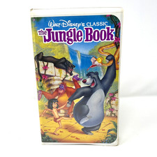 DISNEY The Jungle Book VHS 1992 Black Diamond Collection, Vintage Collectable