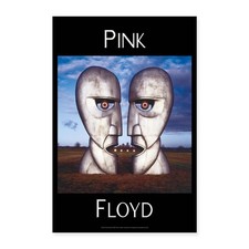 Pink Floyd The Division Bell Album Cover Poster 40x60 cm, Taglia Unica, Bianco