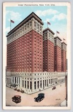 Hotel Pennsylvania Postcard New York City Habermans Made in USA Unposted
