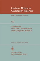 Algorithms In Modern Mathematics And Computer Science A. P. Ershov (U. A.) Buch