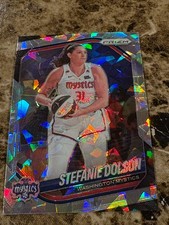 STEFANIE DOLSON 2025 Panini Prizm WNBA Cracked Ice Prizm #112 Mystics