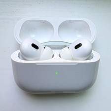Apple AirPods Pro 2 Noise Cancelling Bluetooth In-Ear Earbuds, White Case