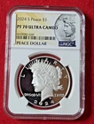 2024 S Peace $1 Silver Dollar PF 70 ULTRA CAMEO NGC .999 1 Ounce Silver