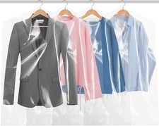 90 PCS Dry Cleaner Bags Plastic Clear 35.4 Inches,Garment Bags for Hanging Cloth