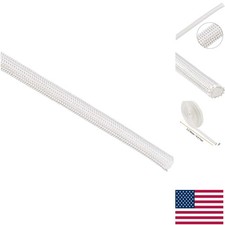 High-Temp 9.8Ft Insulation Braid Sleeving - 5mm Fiberglass for Ultimate Safety