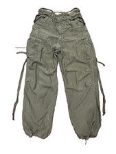 1952 Korean War US Army M1951 Shell Field Cargo Trousers Wind Resistant Pants S