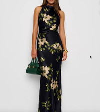 Reformation Anaiis Silk Dress NWT In the Mood Color Size 6