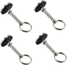 Stainless-Steel 316 Hatch Cover Pull Handle with Spring Hidden Pin Button for Fi