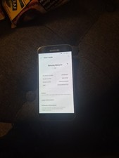 Samsung Galaxy S7 SM-G930F Black O2 MINT CONDITION