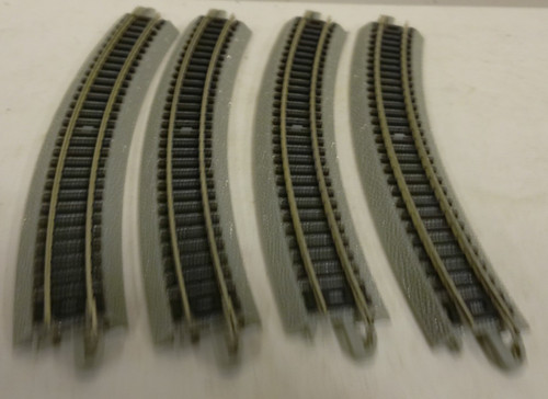 4 SECCIONES DE BACHMANN 44801 ESCALA N 11.25" RADIO CURVA EZ PISTA NUEVO DE SET | Zustand: New