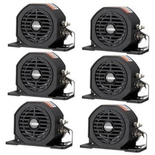 Truck Back up Alarm 6Pcs 110dB 12V-48V DC Car Reverse Alarm Horn Heavy 6Pcs HT